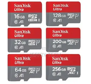 Sandisk Ultra 16gb 32gb 64gb 128gb 256gb Memory Card Microsd