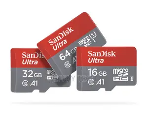 Micro SD Card Sandisk 16GB 32GB 64GB Ultra Class 10 A1 Memor