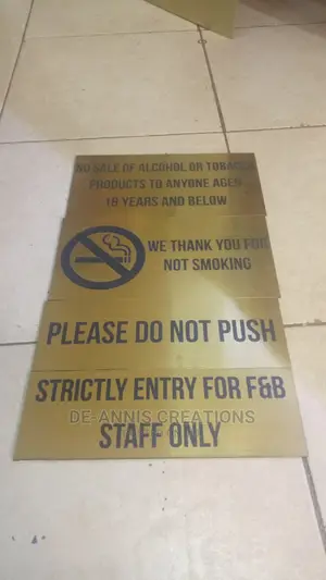 Indoor Directional Signs