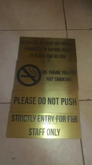 Indoor Directional Signs