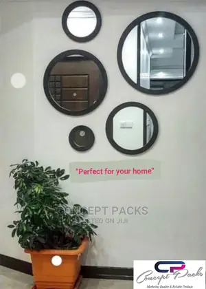 5pc Decorative Wall Mirrors.