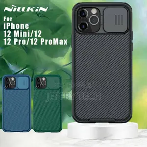 NILLKIN Camera Protect Slide Lens Back Case for iPhone 13 12