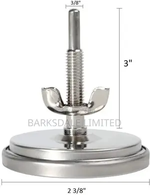 BBQ Grill Smoker Temperature Gauge Thermometer Dial Stem