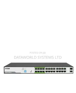 D-Link DGS-F1026P 250 Meter Support 24-Port 1000mbps