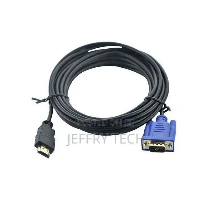 Generic HDMI Cable - VGA - 5m - Black