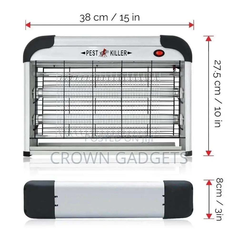 Powder Coated Off White Flying Insect Killer Machine