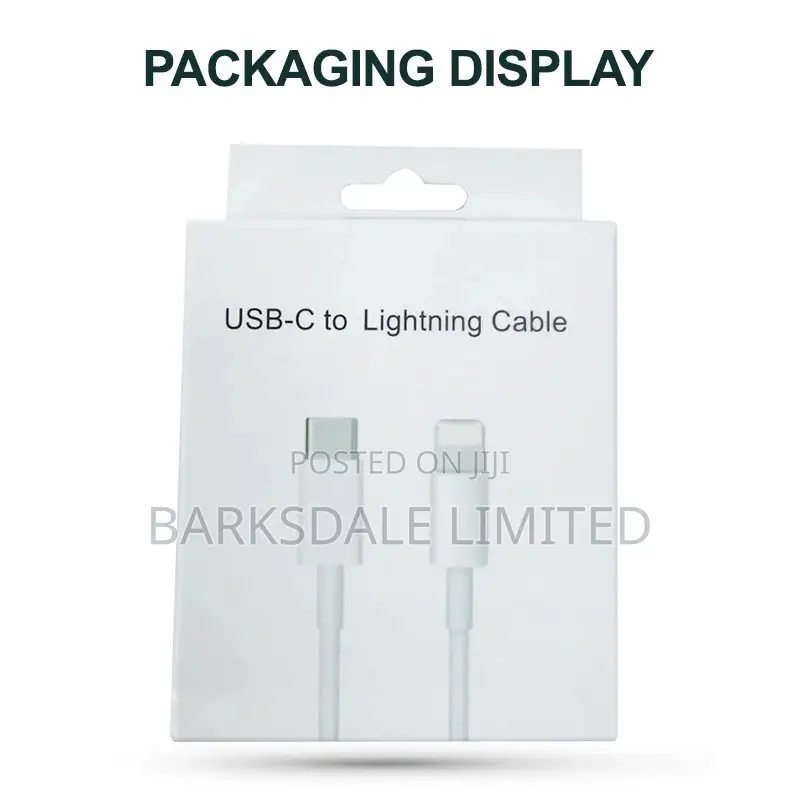Lightning Data PD Type C Fast Charger Cable iPhone Apple