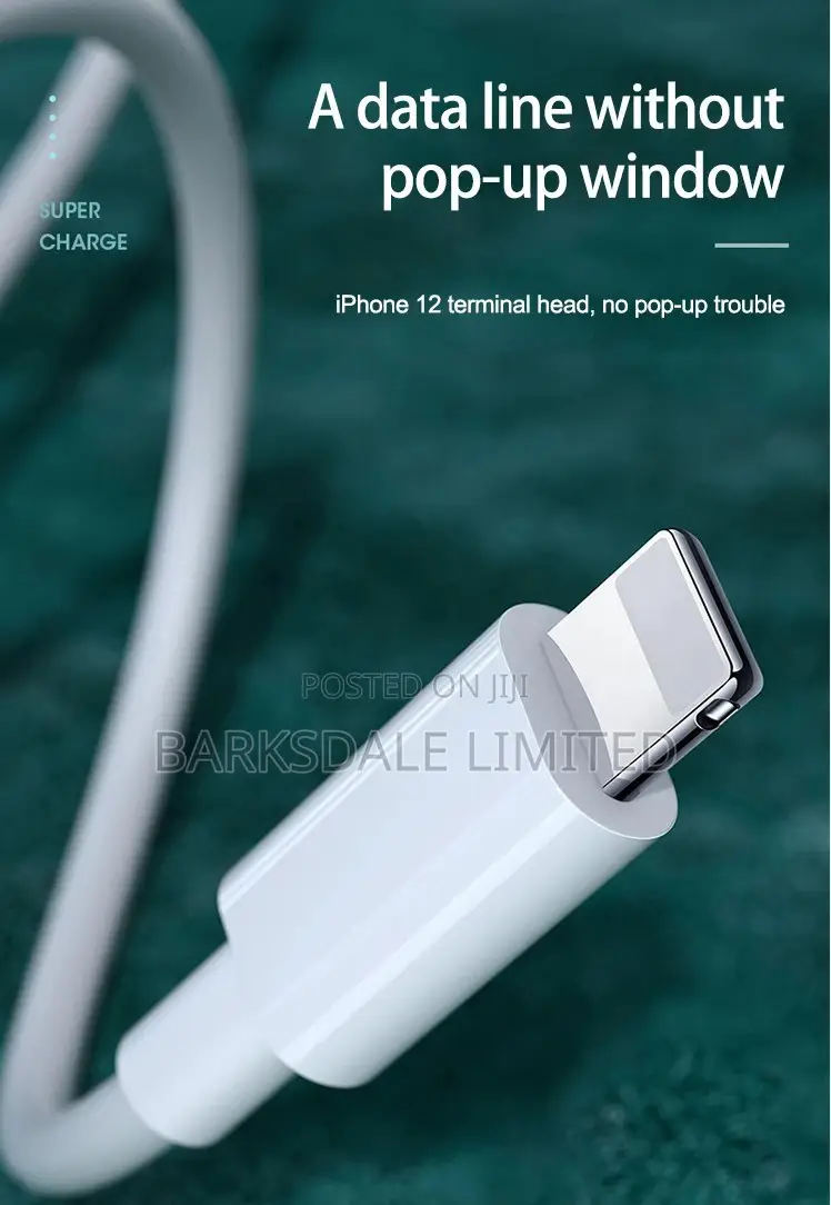 Lightning Data PD Type C Fast Charger Cable iPhone Apple