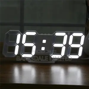 Digital Led Skeleton Wall Clock 3d Gift Light Perfect Gift