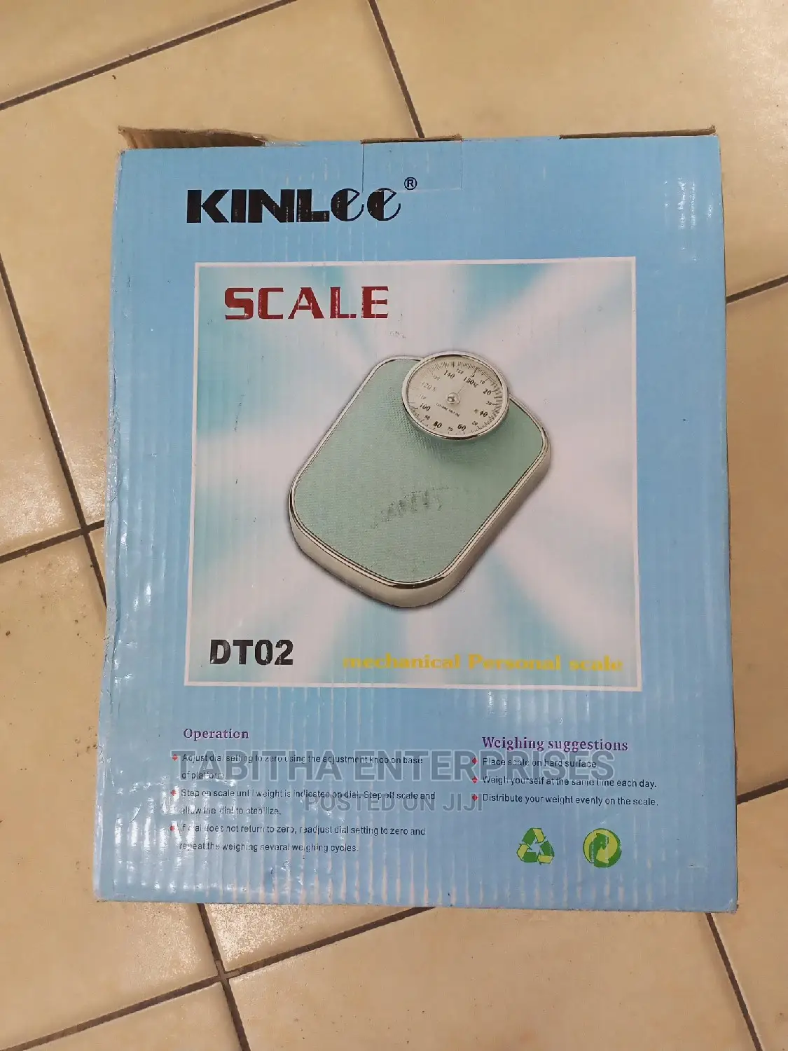 Analogue Kinlee Scale