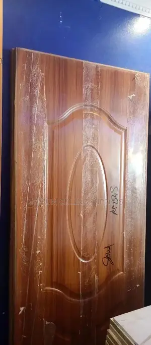Semi Solid Door Mahogany for Bathroom