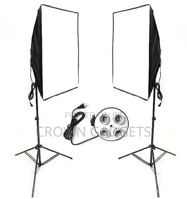 Generic 2pc 50x70cm Studio Photography Video Softbox Light S