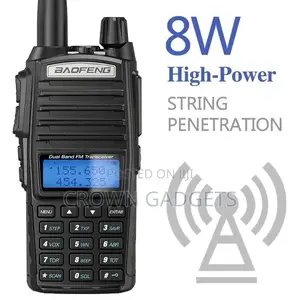 Baofeng Uv-82 Plus 8w 10km Long Range Powerful Walkie Talki