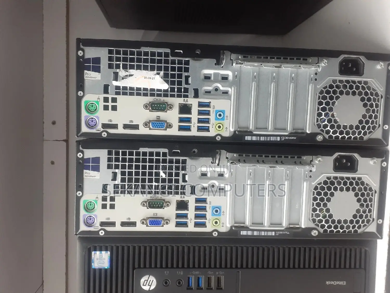 Desktop Computer HP EliteDesk 800 8GB Intel Core I5 SSD 128GB