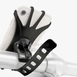 Bicycle Mobile Phone Holder Rotating Silicone Bicycle Phone