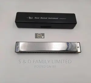 24 Holes Octave Harmonica