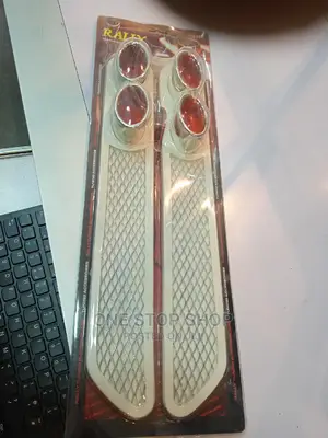 Dynamic Sporty Rally Bumper Guard With Lights