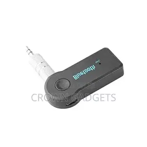 Bluetooth Car Kit Speaker Receiver AUX Port 3.5 Mm
