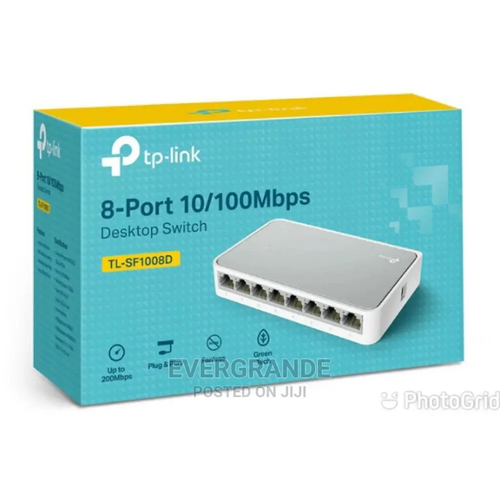 Tp-Link 8port Switch 100mbps