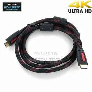 1.5m Premium Braided HDMI Cable Male to HDMI Cable With Easy