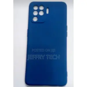Oppo Reno 5f Silicon Back Case -Blue