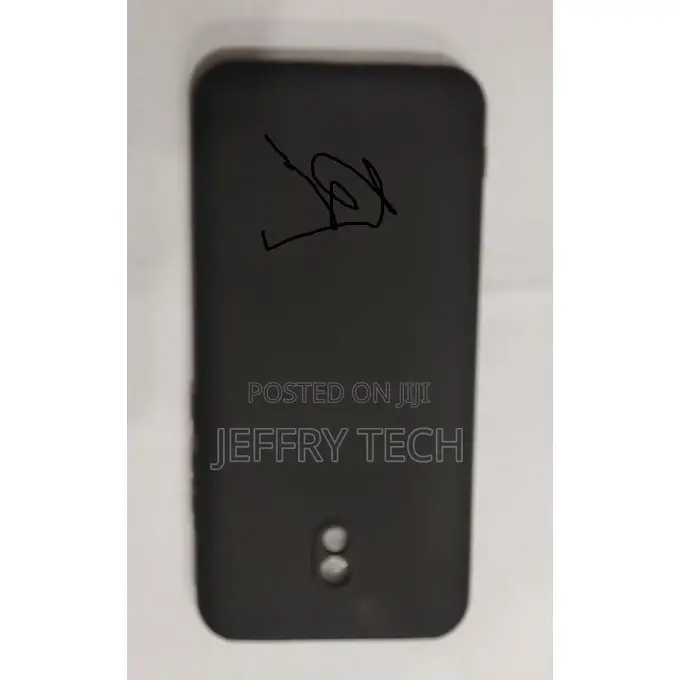 Silicon Back Case for Redmi 8a Black