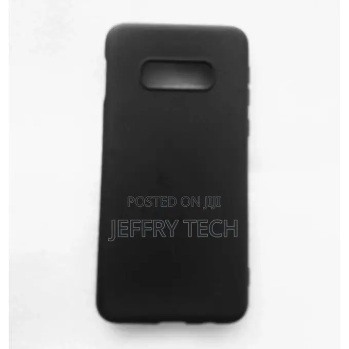 Samsung Galaxy S10e Silicone Back Case Black