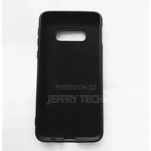 Samsung Galaxy S10e Silicone Back Case Black