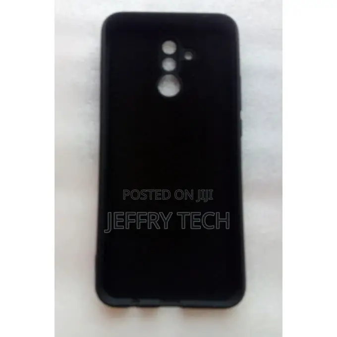 Huawei Mate 20 Lite Silicon Back Case -Black