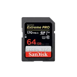 Sandisk Extreme Pro 64GB 170mb/S Memory Card