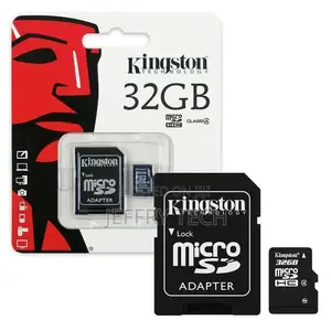 Kingston Micro SD 32GB SDHC Memory Card Class 4 Flash With S