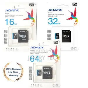 Adata Micro SD Memory Card Class 10 16gb 32gb 64gb SDHC Sdxc