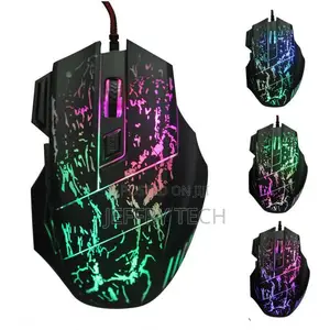 7 Buttons Wired Optical LED Gaming Mouse