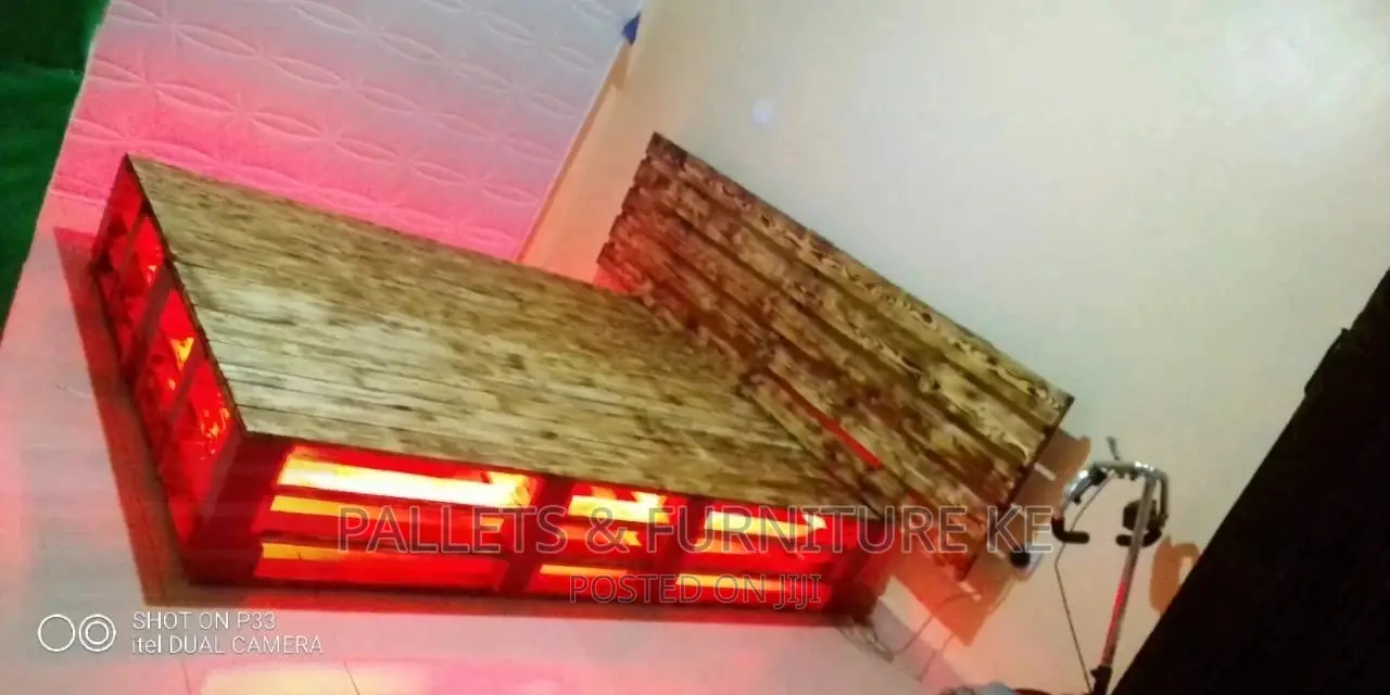 Ld Lights Pallets Bed