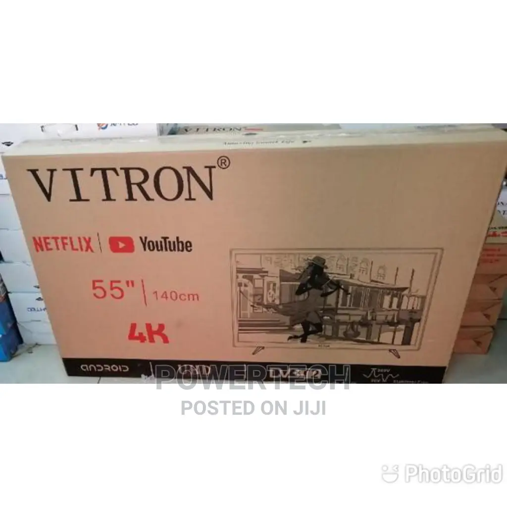 Vitron 55 Inches Smart Android 4k Tv