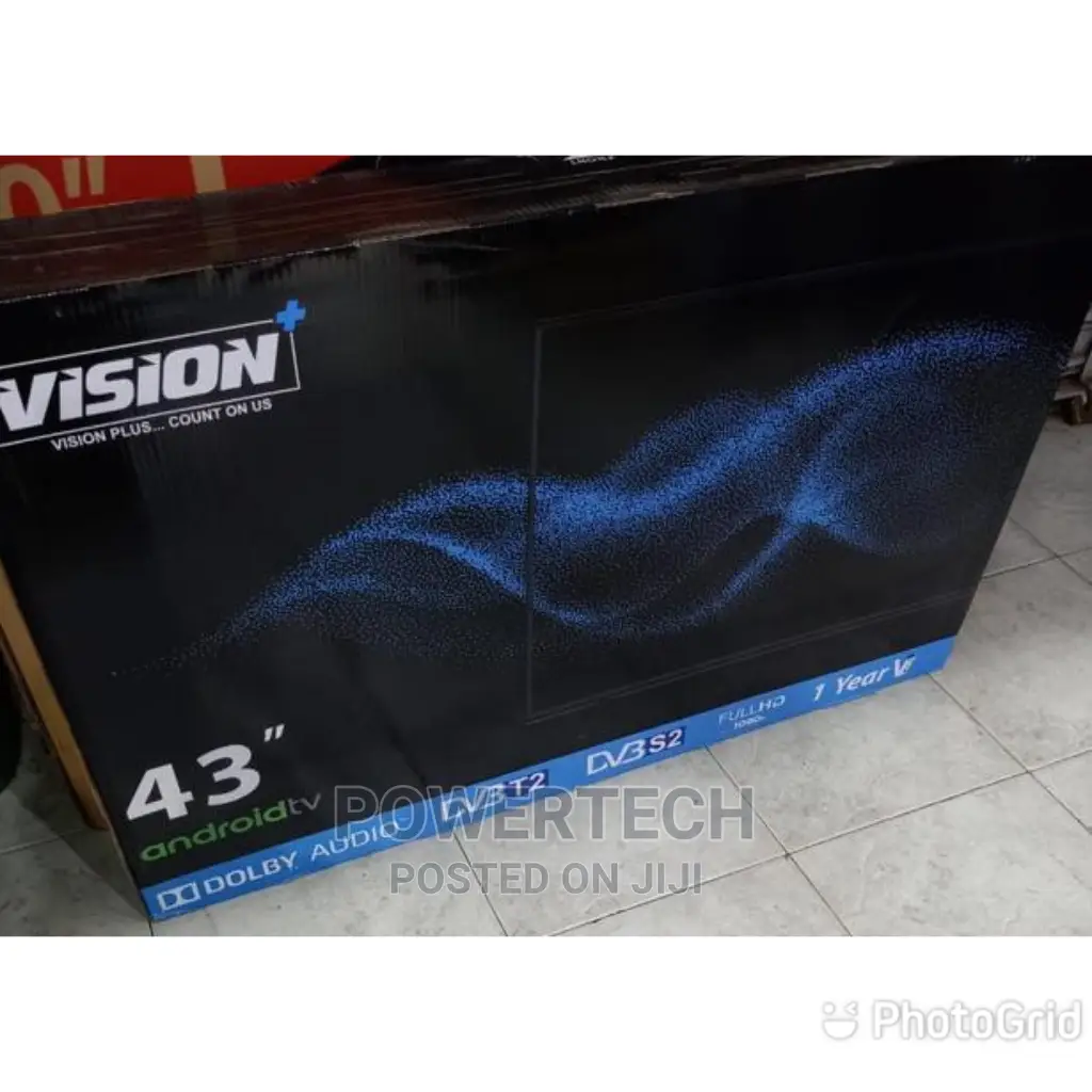Vision 43 Inches Smart Android Frameless Tv