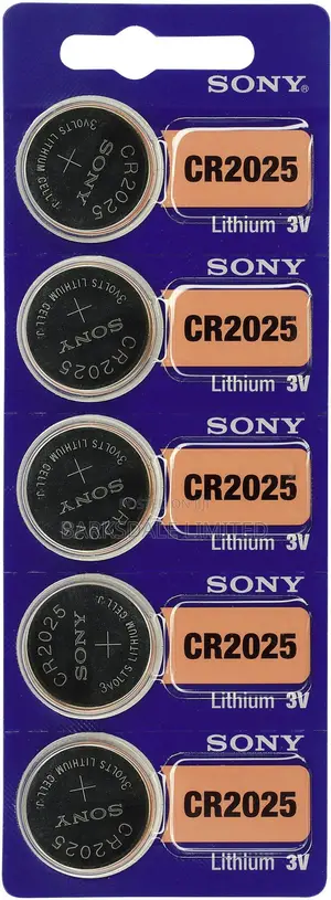 Sony Cmos Button Cell CR2025 Lithium Battery 3V Cmos