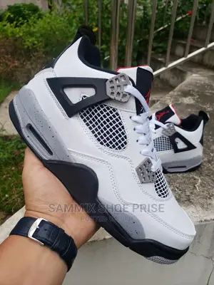 Jordan 4 'Metallic White'