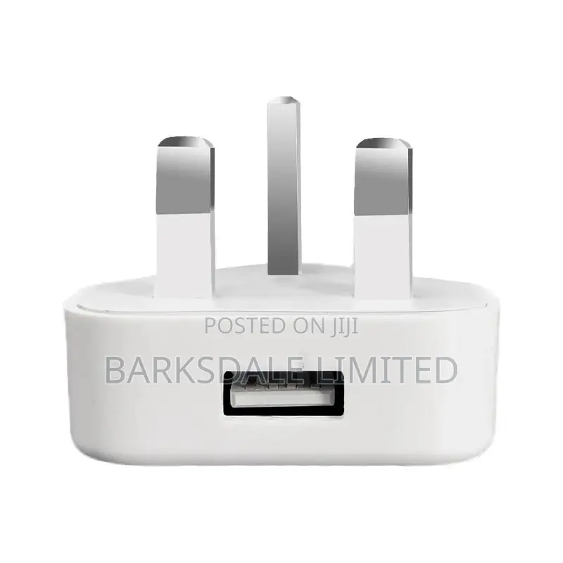 3pin Charger Plug Apple iPhone XS MAX 5W USB UK Android