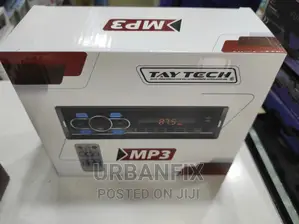 Car Stereo Radio With Bluetooth, FM, USB and Mem Card Slot