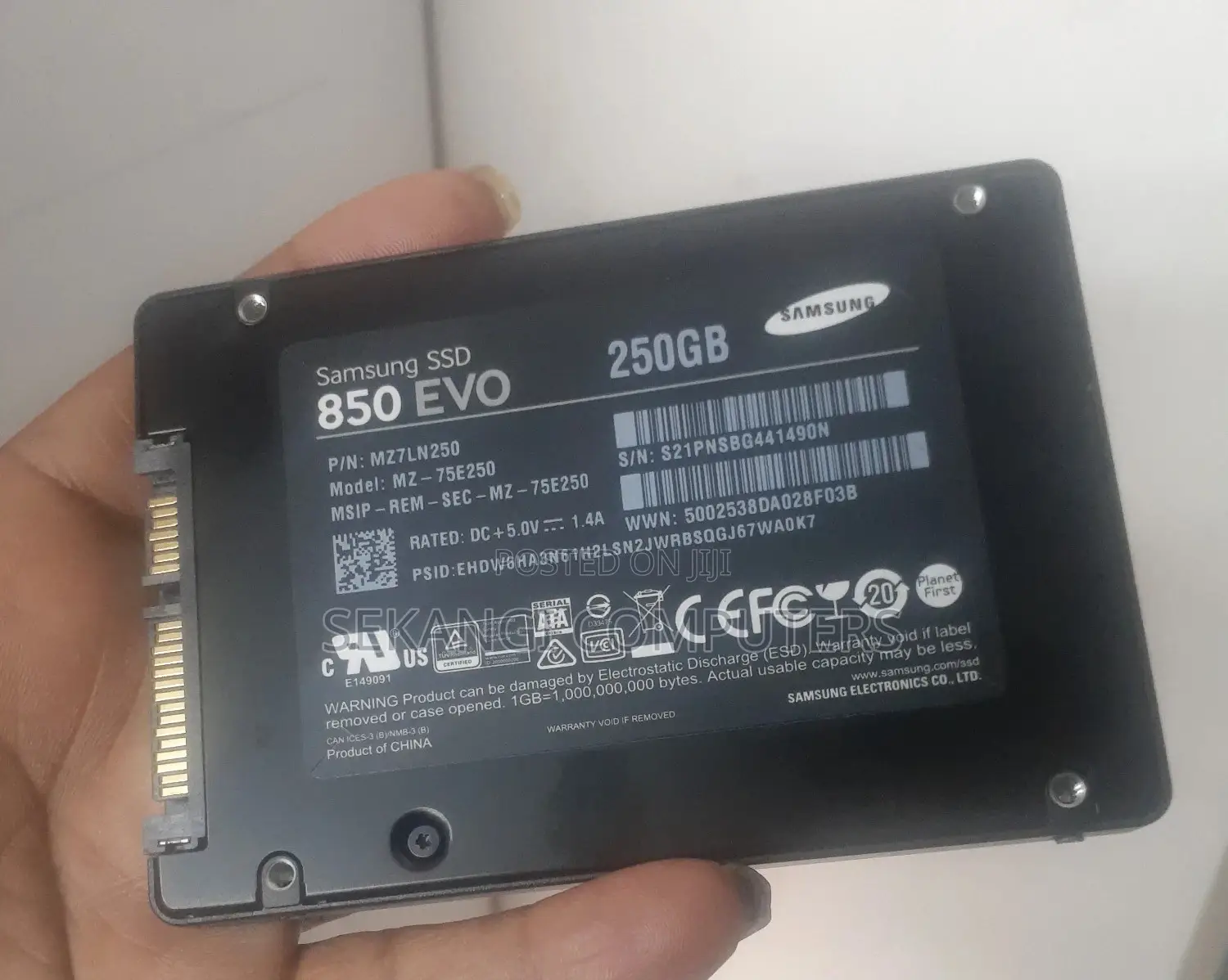 250gb Solid State Drive (Ssd)