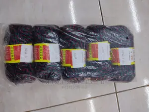 5 Teal, Red Black Rainbow Chunky Yarns