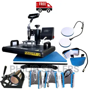 Combo Heat Press Machine Swing Away