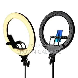2 .1 M Tripod 18 Inch Ring Light Video LGHT Makeup Lamp