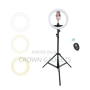 10 Inch Led Dimmable Ring Light With Stand, Trendy G