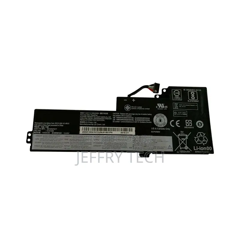 Laptop Battery for Lenovo Thinkpad T470 T480 A475 A485 Seri