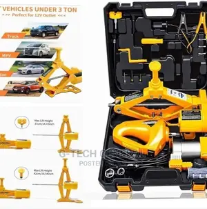 Generic Multi-Purpose Car Jack 3tonne With Tool Kit