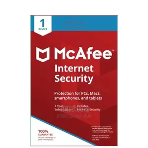 McAfee Internet Security 1 User Sleeve 1 Year