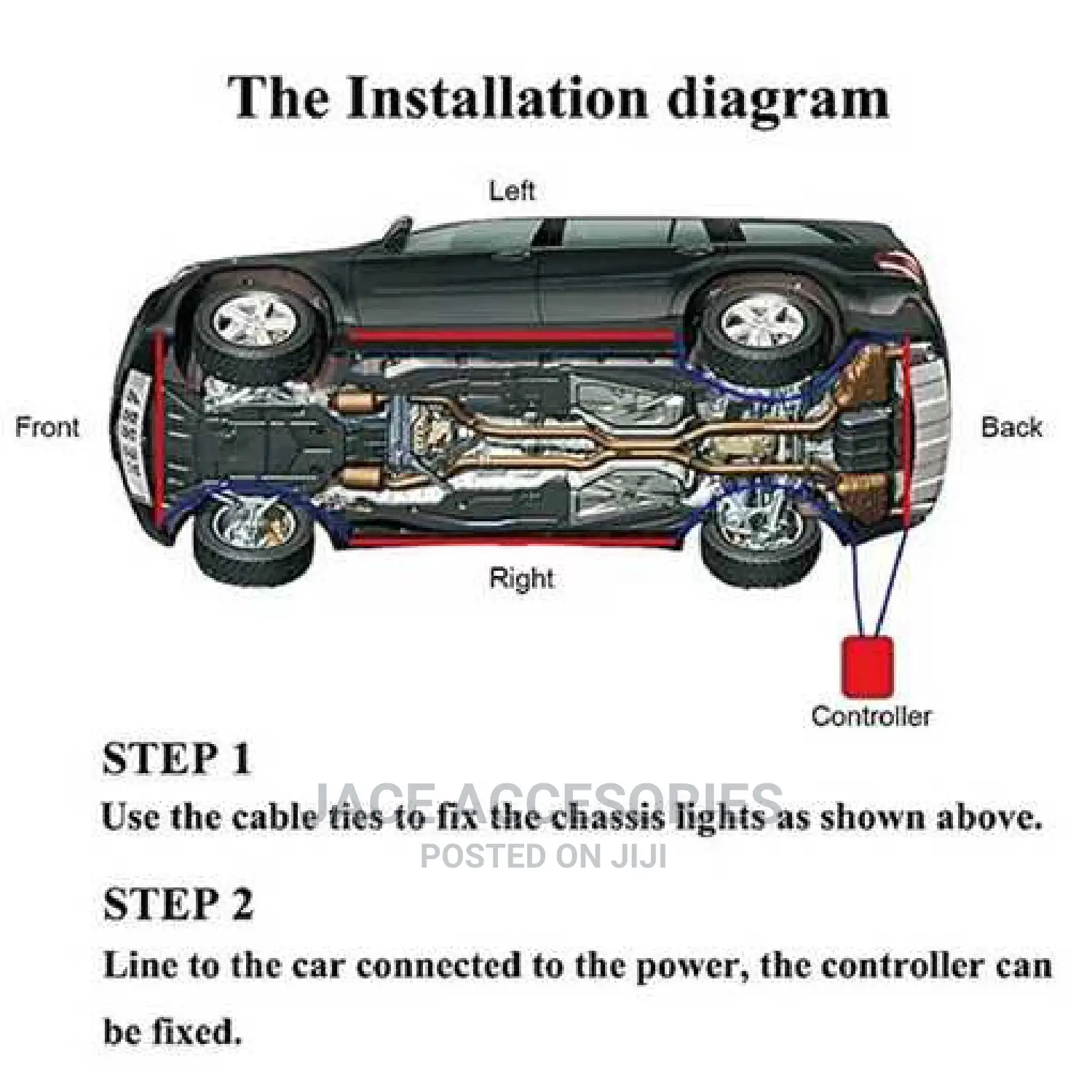 Car Underglow Lights Multcolors