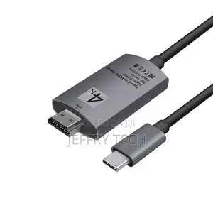 High Speed HDTV 4K 1.8m USB 3.1 Type C to HD MI Cable